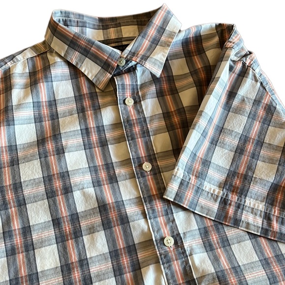 Banana Republic | Men’s Short Sleeve Button Down Shirt sz L - Picture 1 of 9